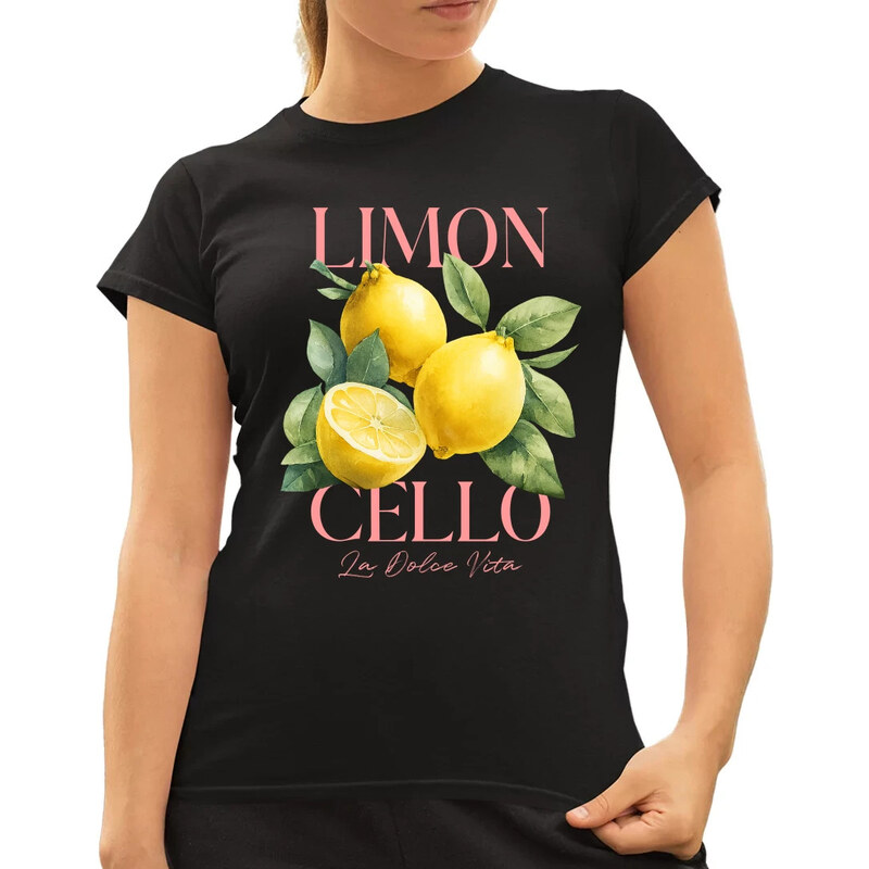 E-shop Garibald Limoncello La Dolce Vita - Citrón Lemon - dámske tričko