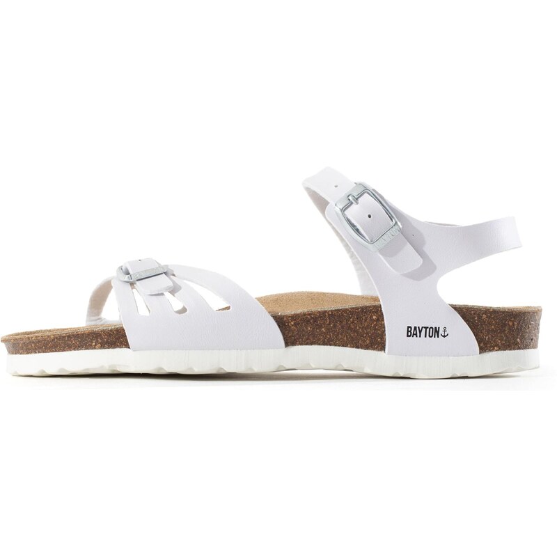 Bayton Remienkové sandále Eos čierna / biela 54302888