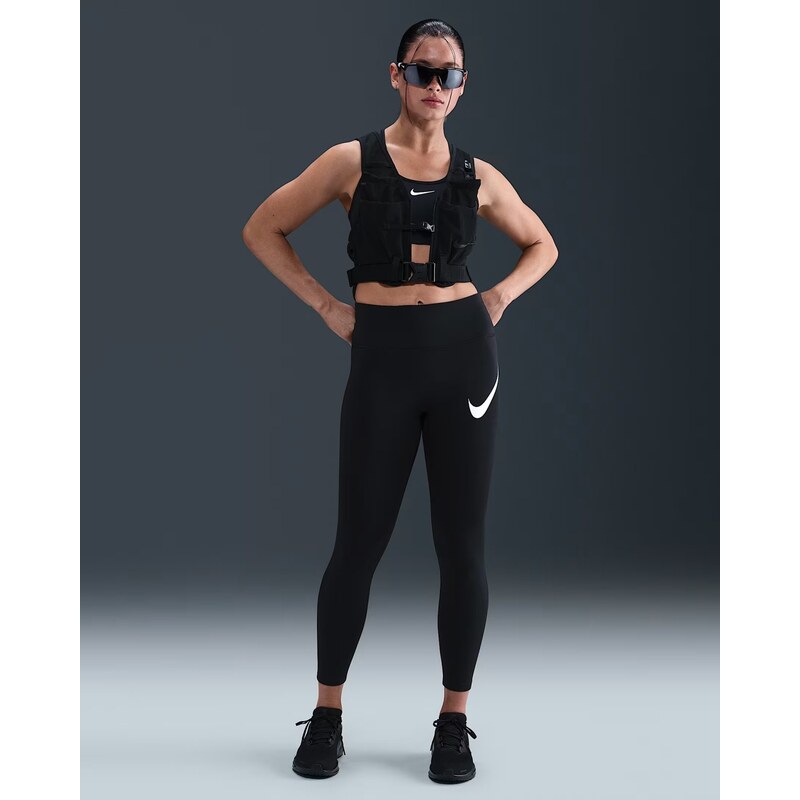 Nike Tempo Swoosh Run BLACK/REFLECTIVE SILV/WHITE 010 64455606