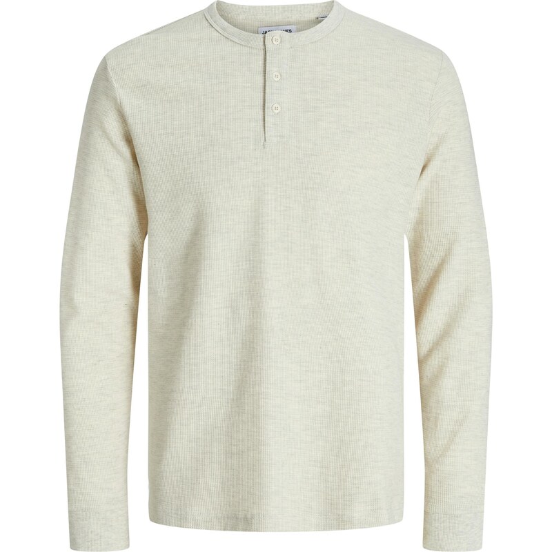 JACK & JONES Tričko JJEDover biela melírovaná 64458087