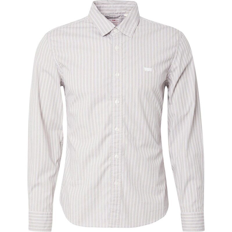 LEVIS Košeľa Battery Housemark Slim Fit Shirt tmavobéžová / 64458215