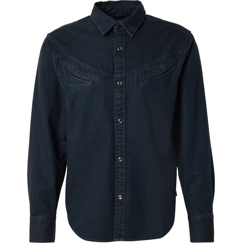 LEVIS Košeľa Smiley Western Shirt čierny denim 64458228