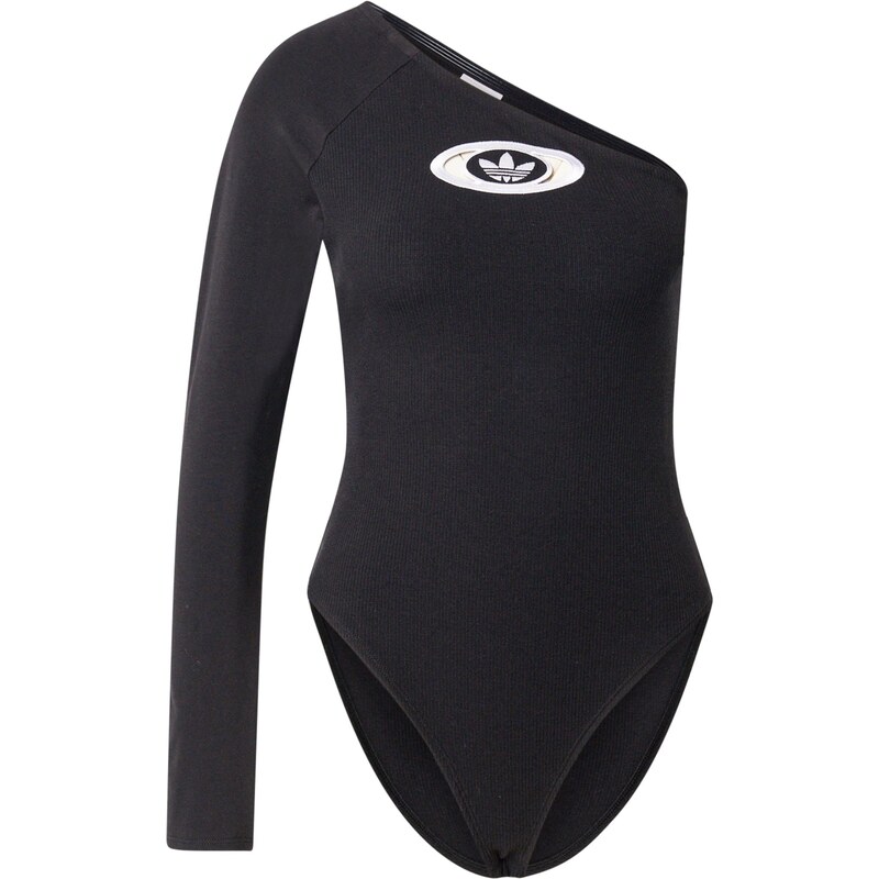 ADIDAS ORIGINALS Košeľové body CAMPUS čierna / biela 66026170