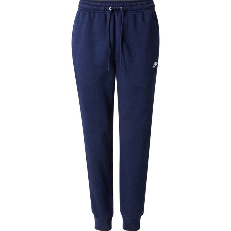 Nike Sportswear Nohavice CLUB námornícka modrá / biela 64458441