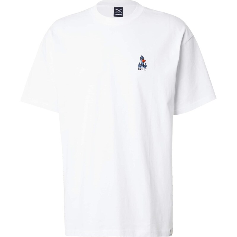 Iriedaily Tričko What The Duck modrá / oranžová / čierna / biela 64458134