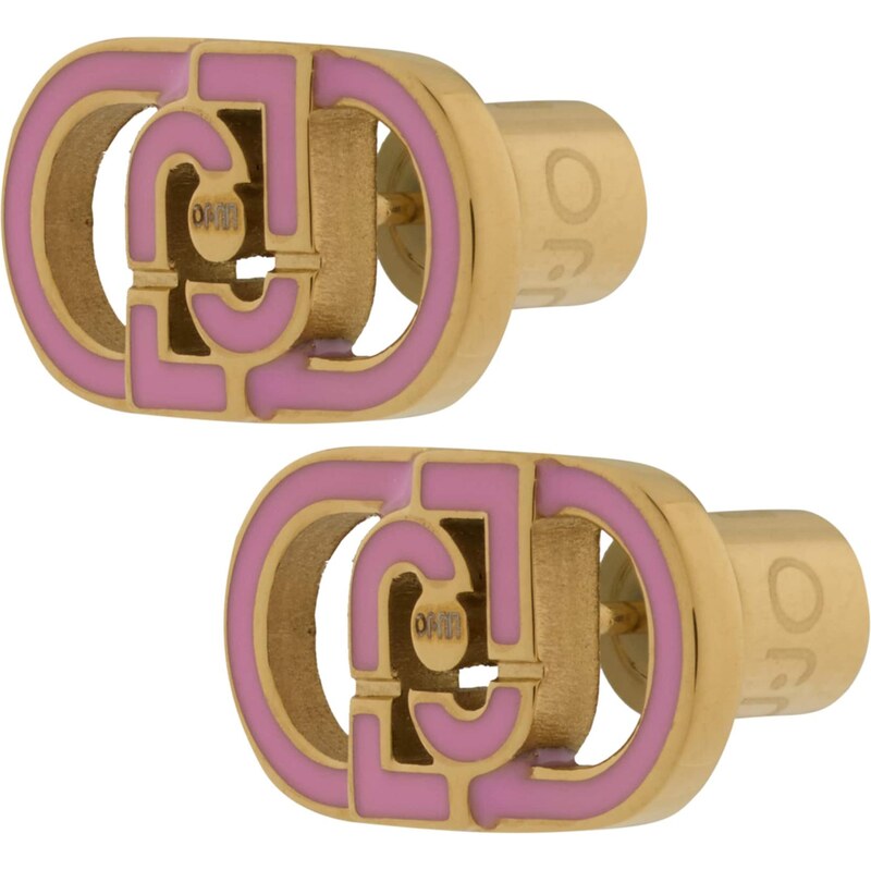 Liu Jo Náušnice zlatá / ružová 65657746