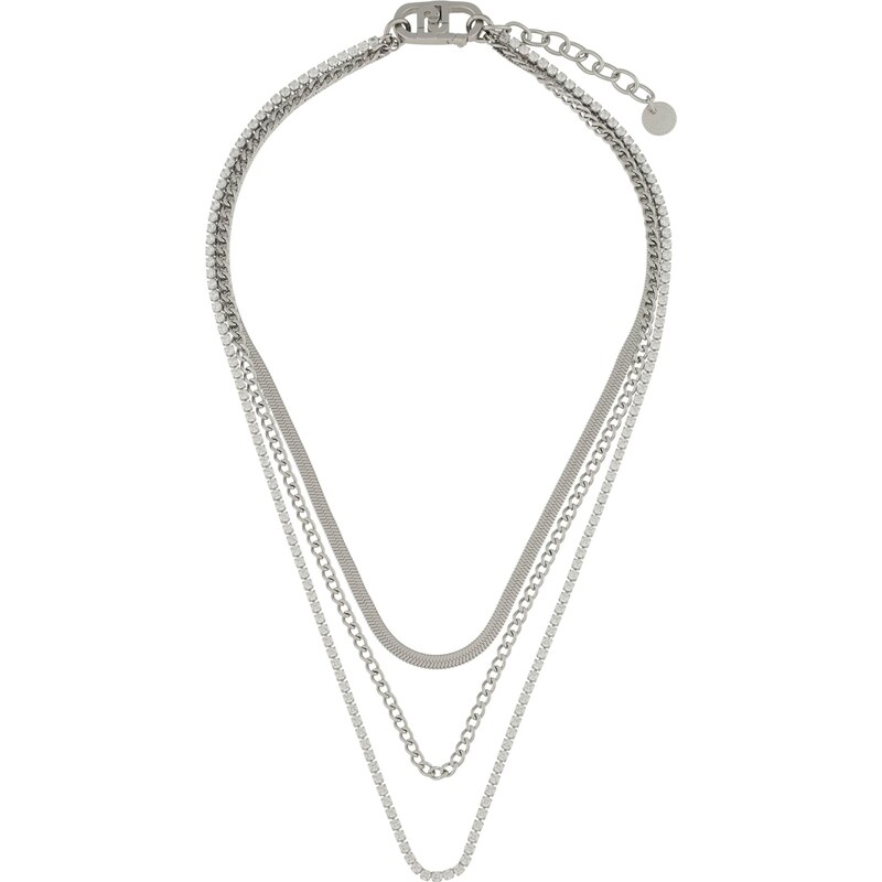 Liu Jo Retiazka strieborná / priehľadná 64458420