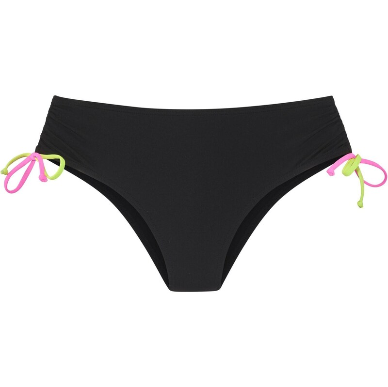 BUFFALO Bikinové nohavičky kiwi / svetloružová / čierna 65645513