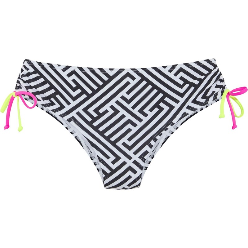 BUFFALO Bikinové nohavičky čierna / biela 65645519