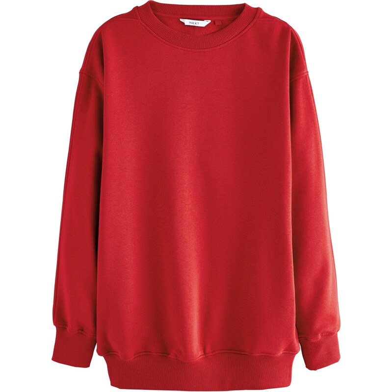 Next Mikina Essentials čerešňová 65654956