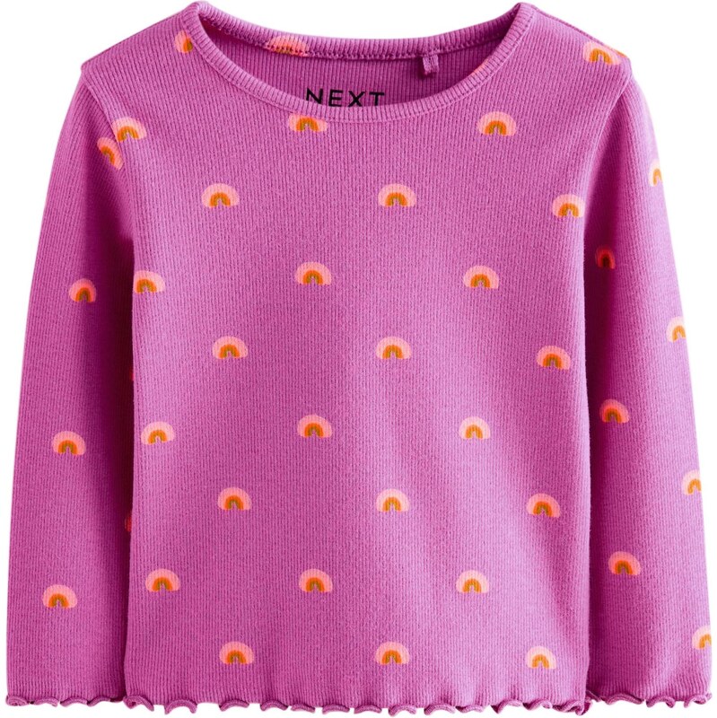 Next Tričko olivová / orchideová / oranžová / ružová 64513156