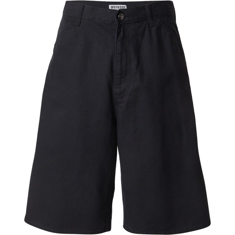 WEEKDAY Nohavice Astro čierna 64564044