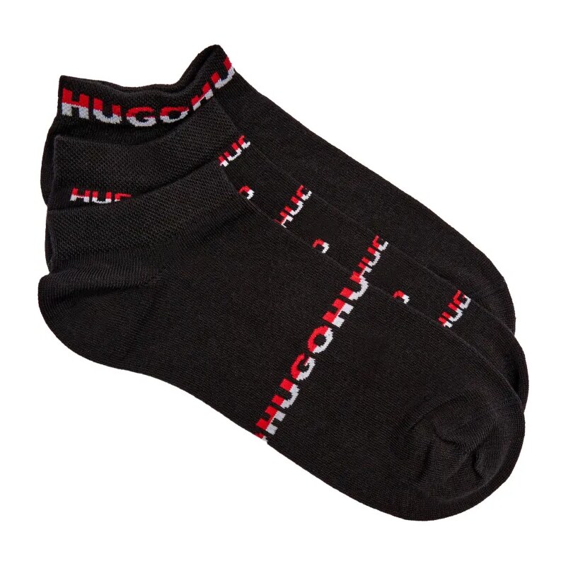 Hugo Bodywear Ponožky/nízke ponožky 3 bal. 3P AS SPLIT LOGO CC 64449852