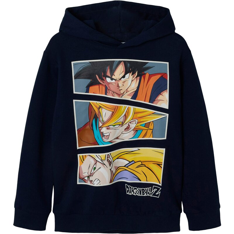 NAME IT Mikina NKMJIL DRAGON námornícka modrá / opálová / žltá / 64465373