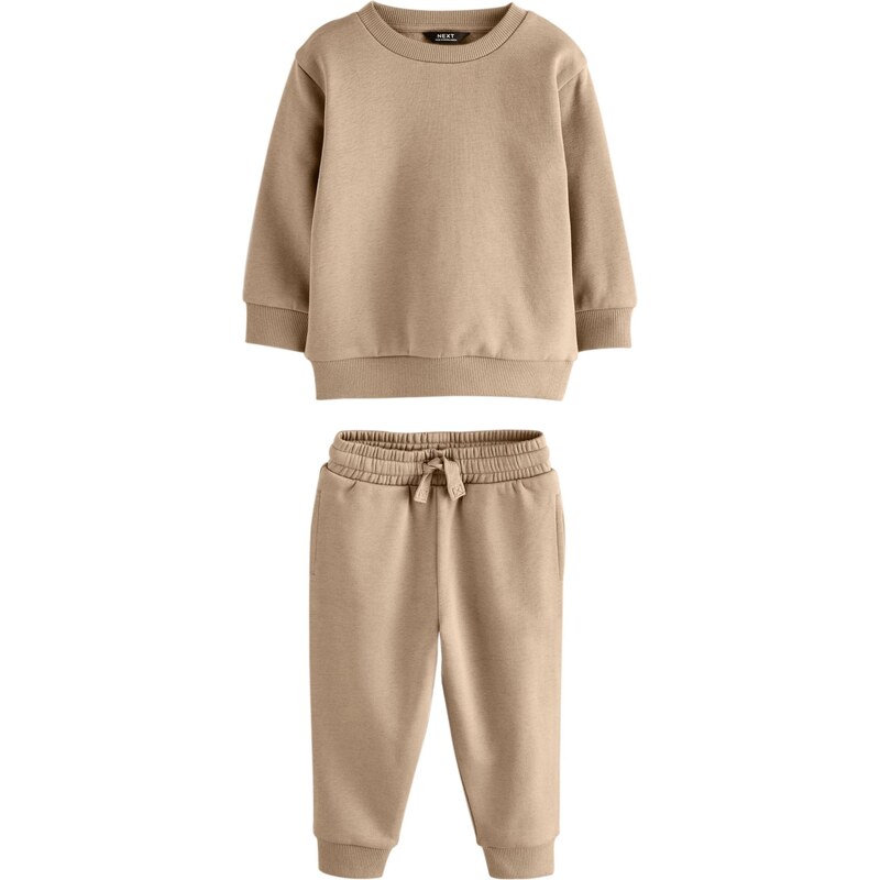 Next Joggingová súprava sivobéžová 64465626