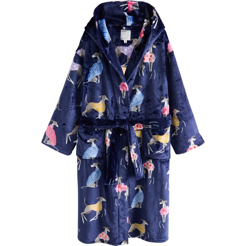 Next Dlhý župan námornícka modrá / svetlomodrá / žltá / ružová 65067845