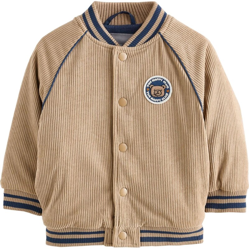 Next Prechodná bunda béžová / námornícka modrá 64465640