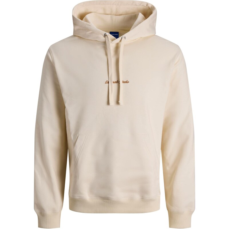 JACK & JONES Mikina JORNorrebro tmavooranžová / biela ako vlna 64465751