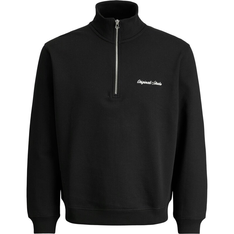 JACK & JONES Mikina JORNorrebro čierna / biela 64465770