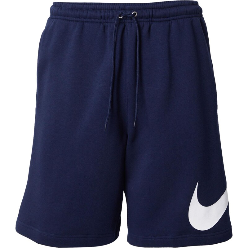 Nike Sportswear Nohavice CLUB námornícka modrá / biela 64465923