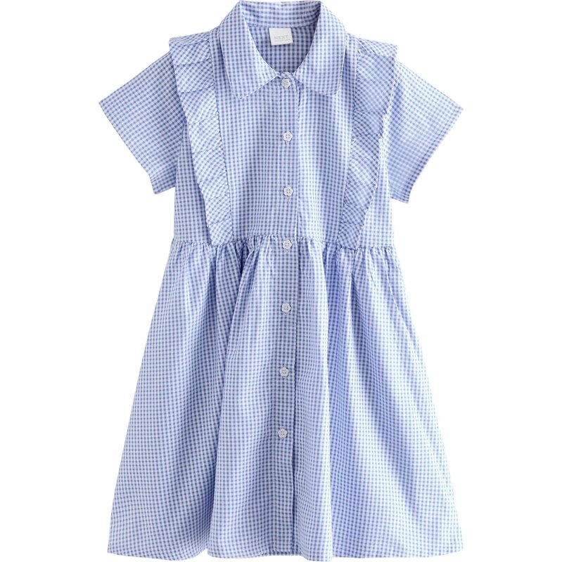 Next Šaty svetlomodrá / biela 65655198