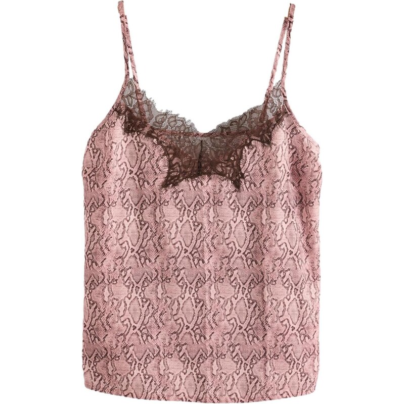 Next Top tmavohnedá / staroružová 65882565