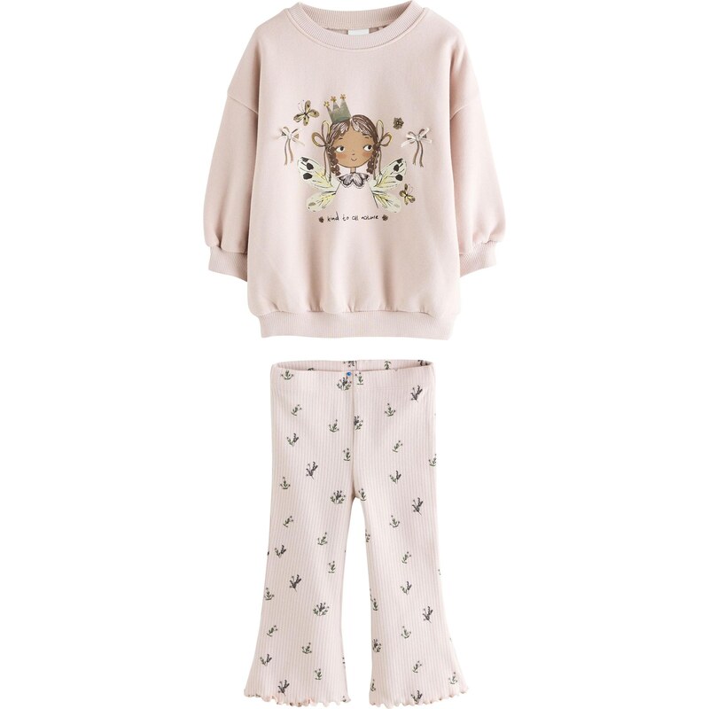 Next Set hnedá / žltá / pastelovo ružová / čierna 64528820