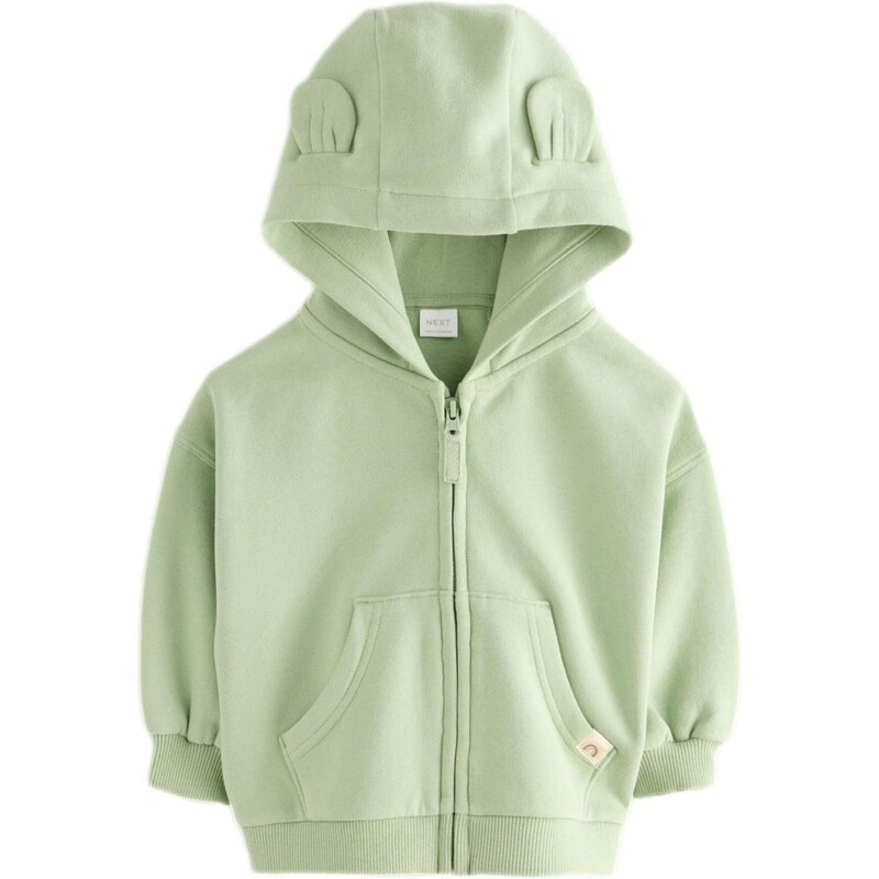 Next Tepláková bunda svetlozelená 65882794