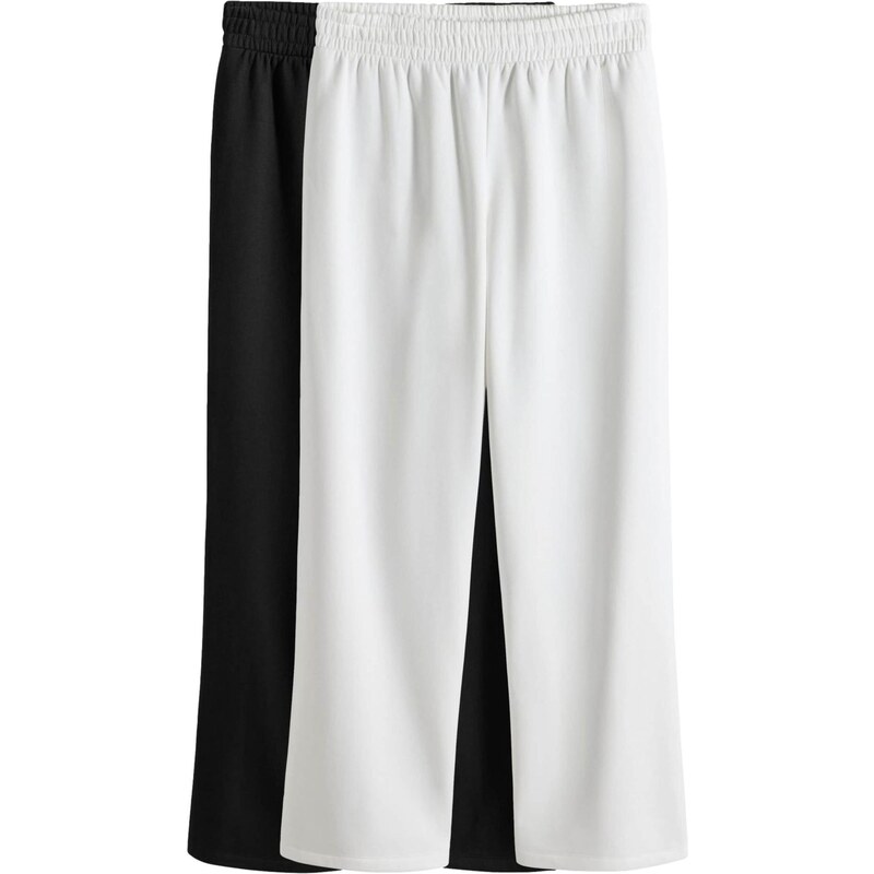 The Set Nohavice čierna / biela 64501080