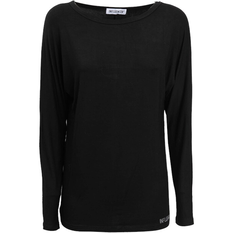 Influencer Tričko čierna 65883705