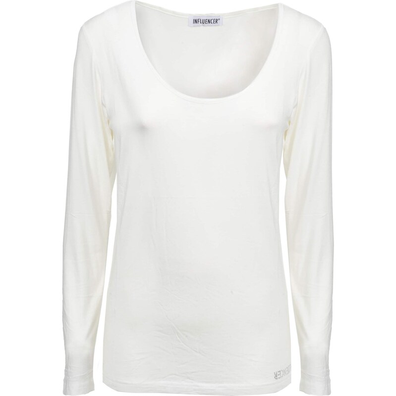 Influencer Tričko biela 65883701