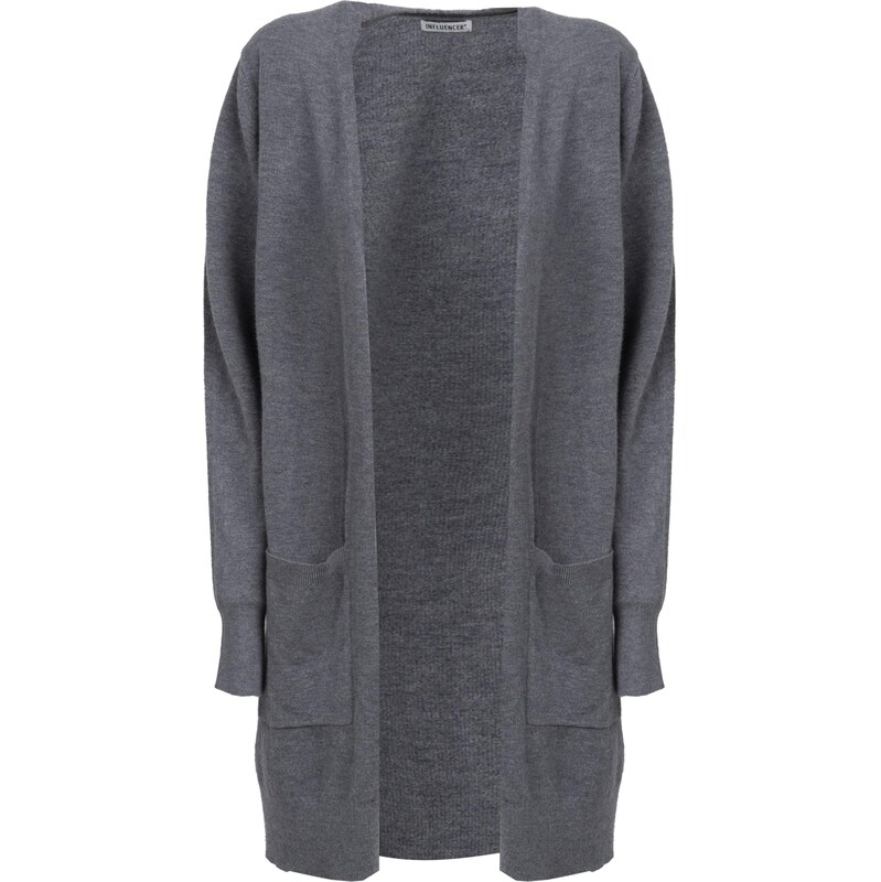 Influencer Kardigán sivá 65883686