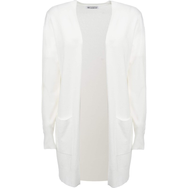 Influencer Kardigán biela 65883694