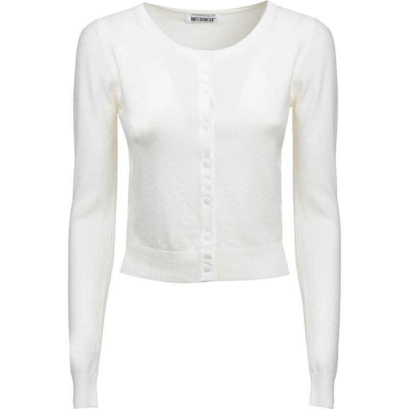 Influencer Kardigán biela 65883780