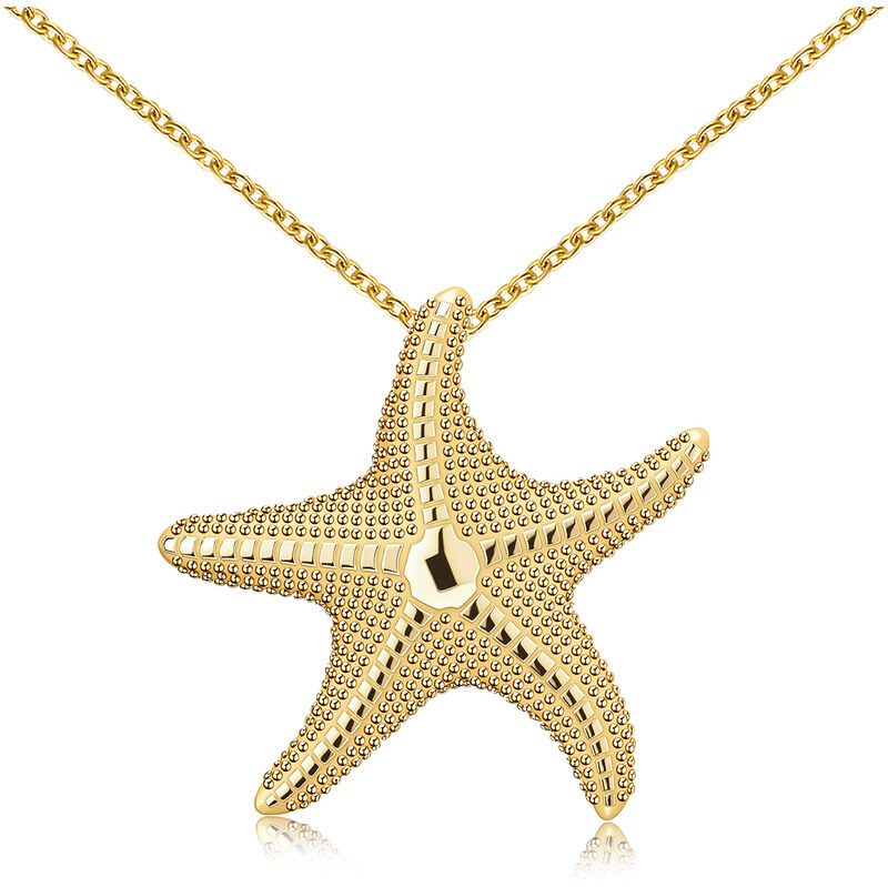 Olivie Stříbrný náhrdelník MOŘSKÁ HVĚZDICE 9725 64805019