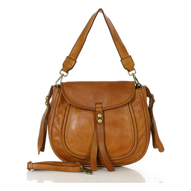 Marco Mazzini camel kožená kabelka v67b 17843017