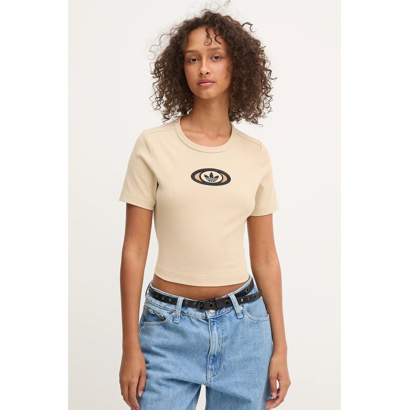 Tričko adidas Originals Cut Out Rib Tee 64484218