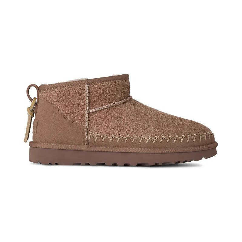 Semišové snehule UGG Classic Ultra Mini Biarritz 64484347