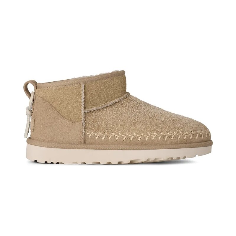 Semišové snehule UGG Classic Ultra Mini Biarritz 64484367