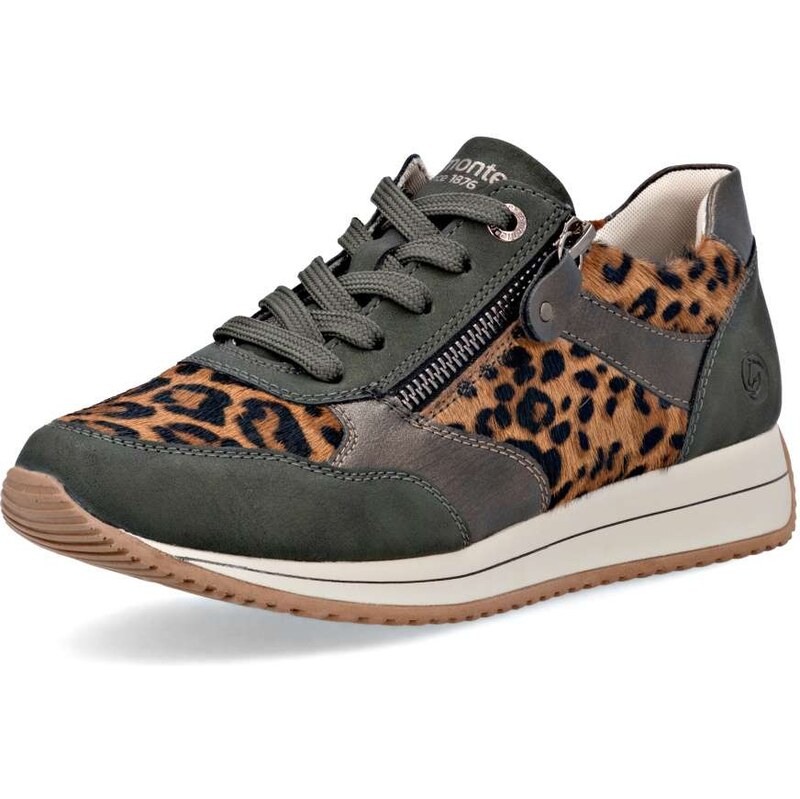 RIEKER Dámske tenisky REMONTE D0H16-90 zelená W5 64474166