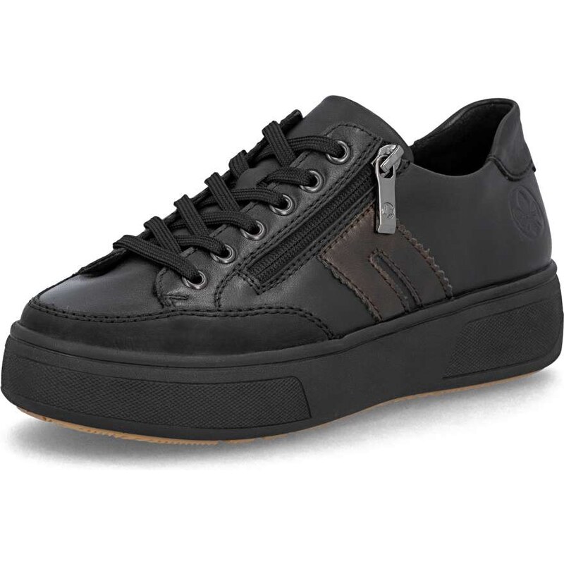 Dámske tenisky RIEKER M7711-00 čierna W5 64474168