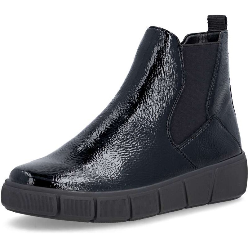 RIEKER Dámska členková obuv REMONTE D1T71-02 čierna W5 64474157