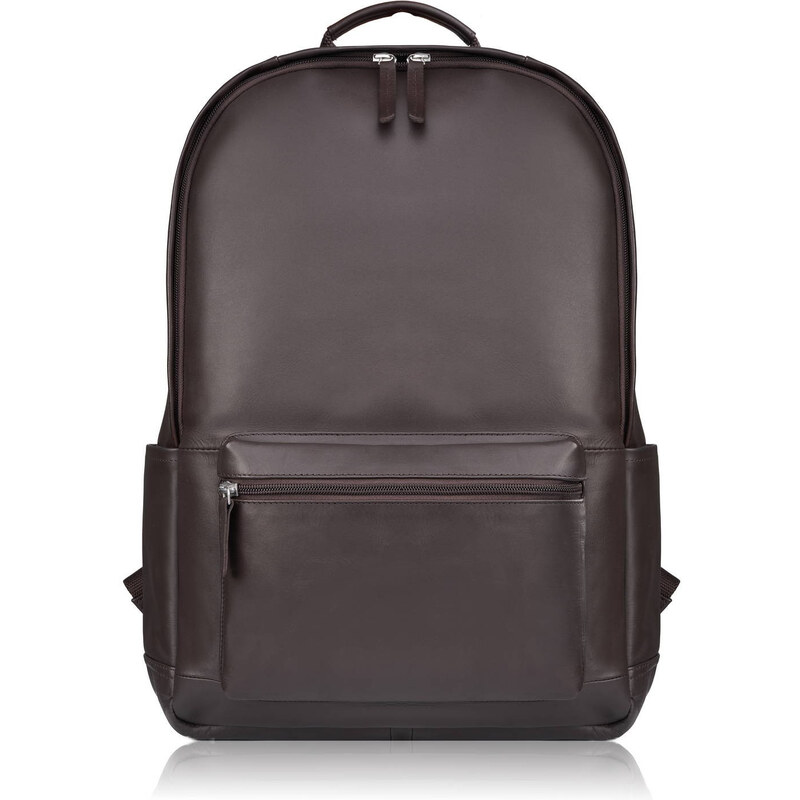 Paolo Peruzzi Unisex kožený batoh na notebook A4 | hnedá E-29-BR 63286937