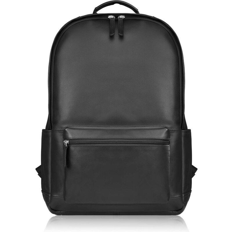 Paolo Peruzzi Unisex kožený batoh na notebook A4 | čierna E-29-BL 63286938