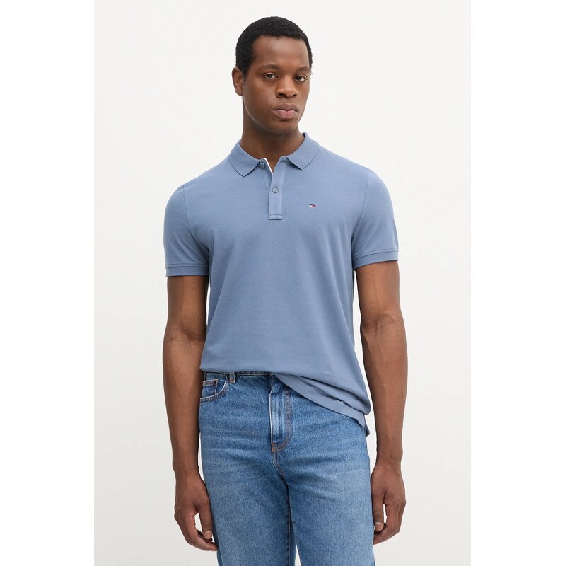 Bavlnené polo tričko Tommy Jeans 64484217