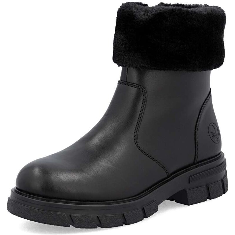 Dámska členková obuv RIEKER Z9188-00 čierna W5 64474543