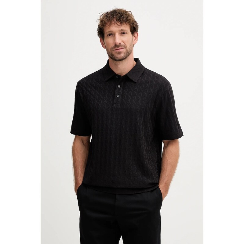 Bavlnené polo tričko Armani Exchange 64474659