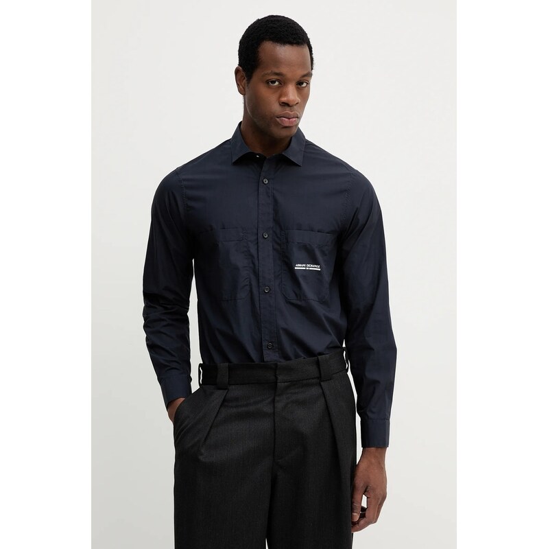 Bavlnená košeľa Armani Exchange 64475283