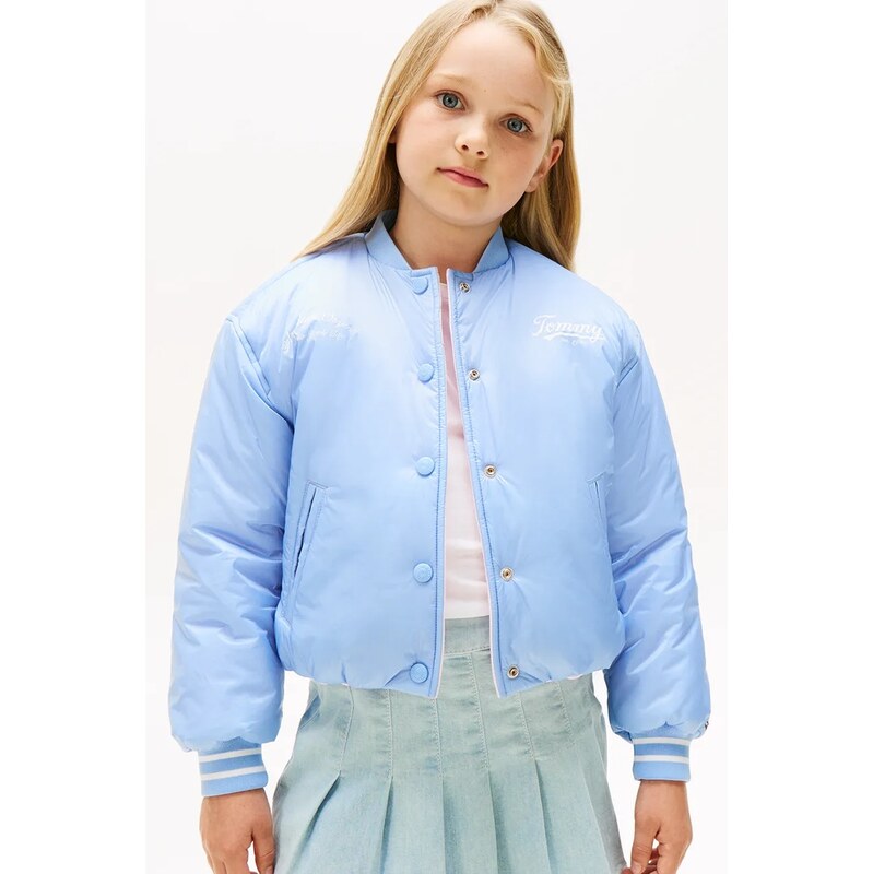 Detská obojstranná bomber bunda Tommy Hilfiger 64476130