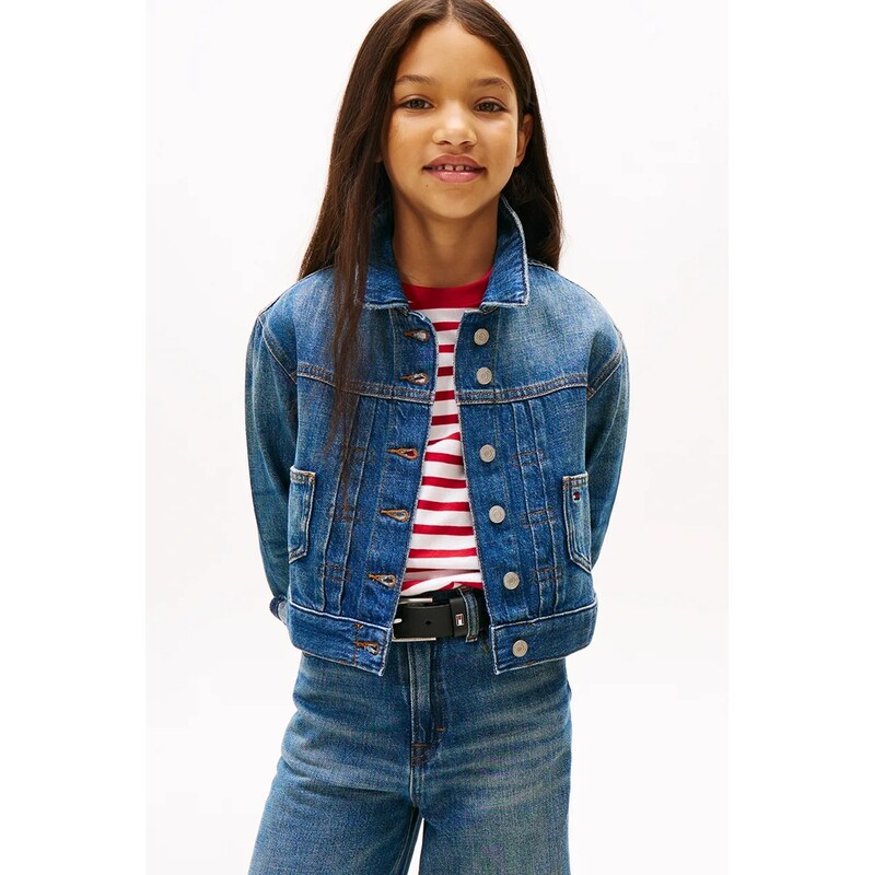 Detská rifľová bunda Tommy Hilfiger 64476149